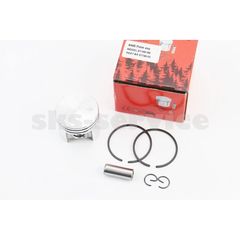 Поршень к-кт MS-180 38mm (палець 10mm)