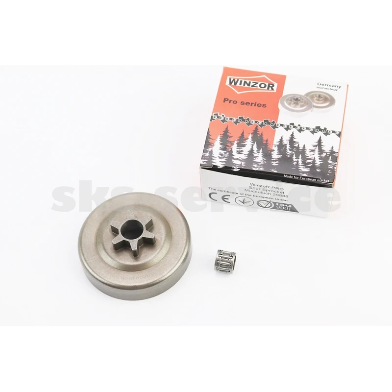 Тарілка зчеплення зірка 3/8-6 MCCULLOCH + підшипник, PRO SERIA