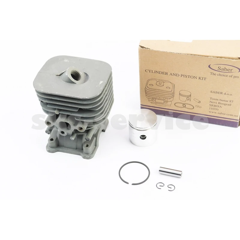 Циліндр к-кт (цпг) 35mm (палець 8mm) чорний Husqvarna 125R/128R