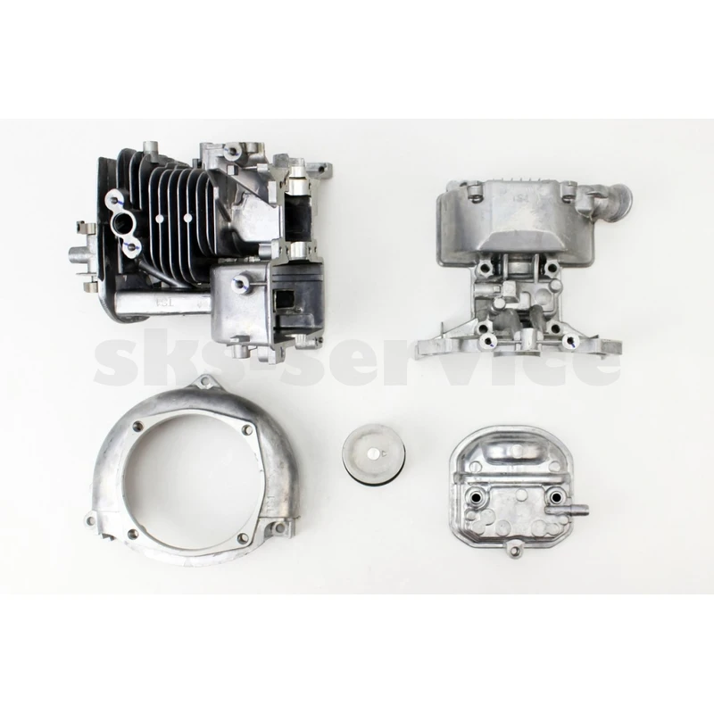 Фото 3 - Цилиндр к-кт (цпг) 40mm (палец 8mm) с крышками HONDA GX35 (CG438) – 4Т