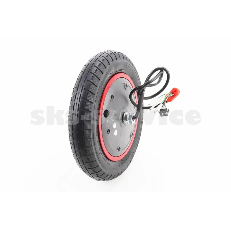 Колесо-ЕЛЕКТРО-МОТОР 10 36V-350W, пром-підшипник (15х32х9) 6002 2RS, Е9 МАХ (електросамокат), (можливі подряпини див. фото)