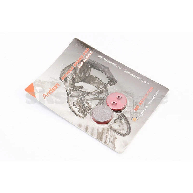 Гальмівні колодки Disk-brake (Xiaomi Mijia M365, Wiggle Voxa MD35), червоні YL-1005