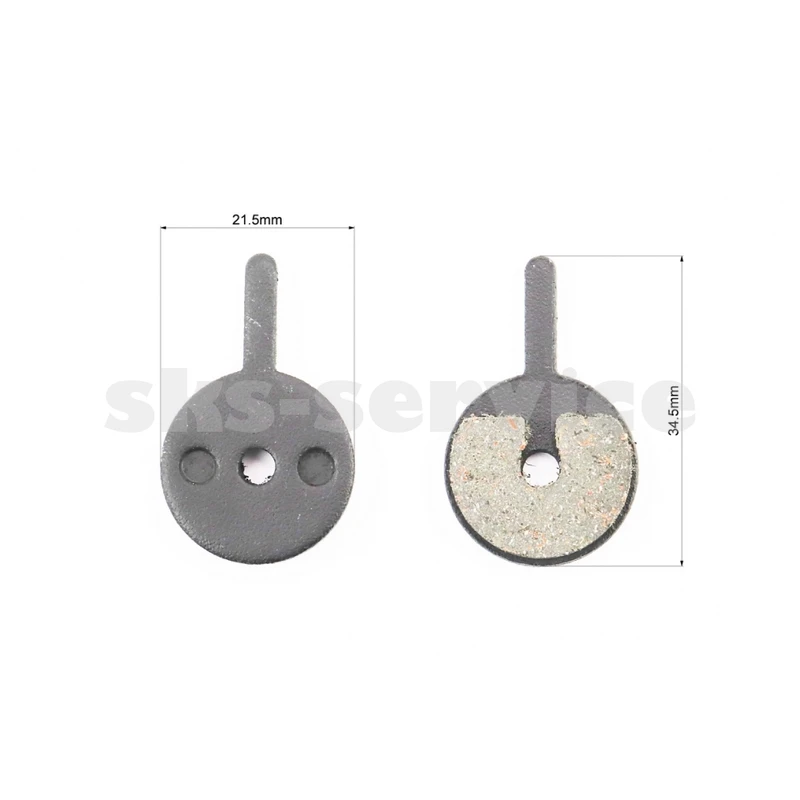 Фото 2 - Гальмівні колодки Disk-brake (Dualtron 2, EX, LTD, Ultra), чорні YL-1024