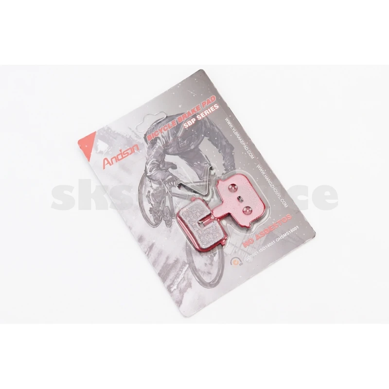 Гальмівні колодки Disk-brake (Kugoo G-Booster,M5,V1,G2 Pro, Bolids Boli-BB8), червоні YL-1059