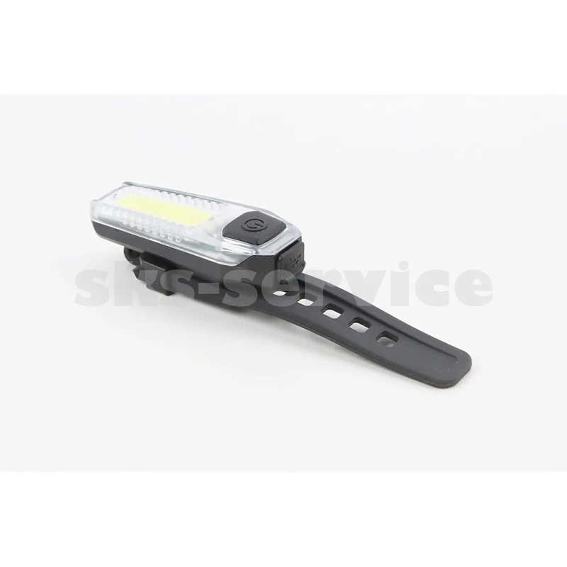 Фото 2 - Ліхтар передній 12 діодів 120 lumen, Li-ion 3.7V 300mAh зарядка від USB, вологозахисний, ZH1608