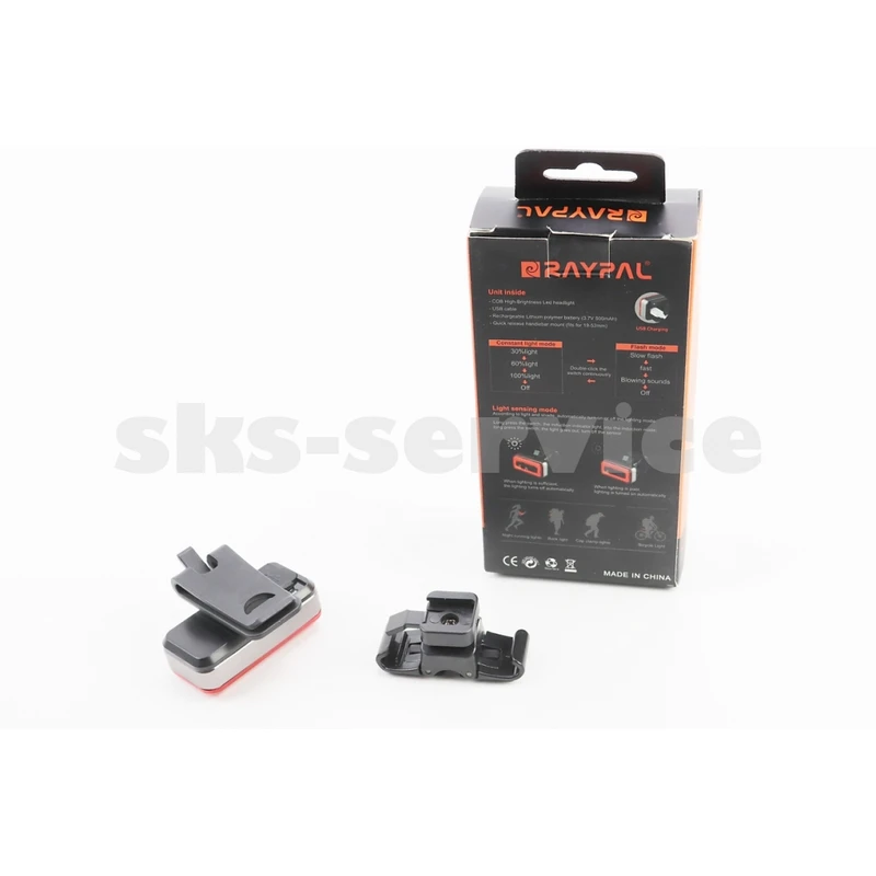 Фото 2 - Ліхтар задній 120 lumen алюмінієвий, Li-ion 3.7V 500mAh зарядка від USB, ДАТЧИК СВІТЛА, вологозахисний, RPL-2286