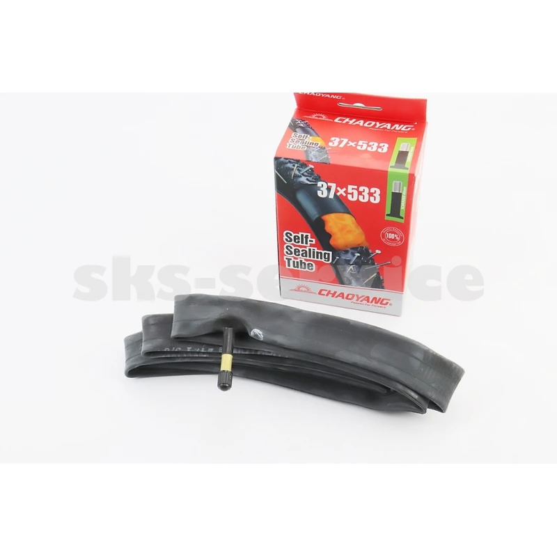 Камера 24х1 3/8 (37х533) з герметиком (Schrader AV-48)