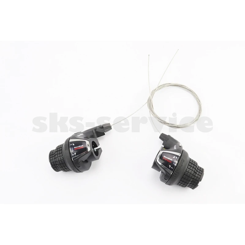 Перемикачі (грипшифт) 3x7 швидкості, чорні SL-RS 35