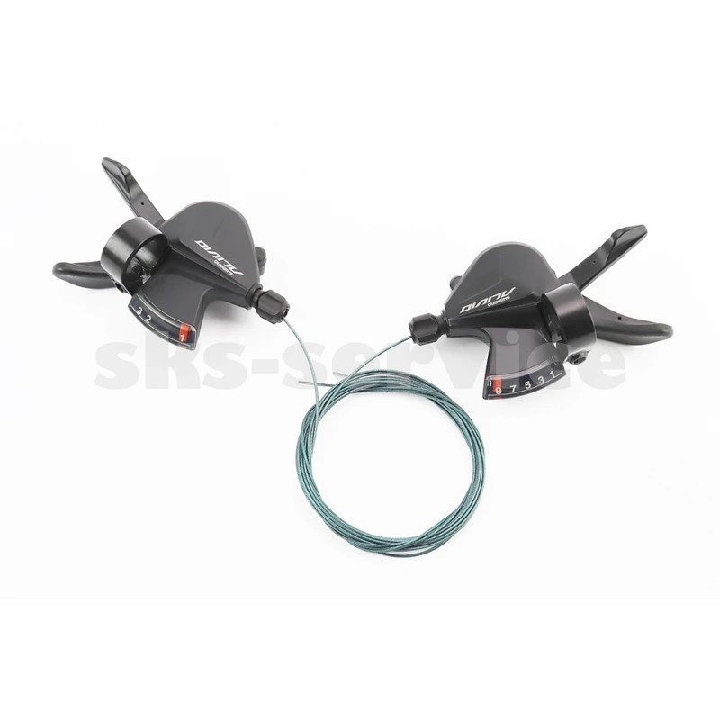 Перемикачі (манетка) 3x9 швидкості, чорні ALIVIO SL-M3100