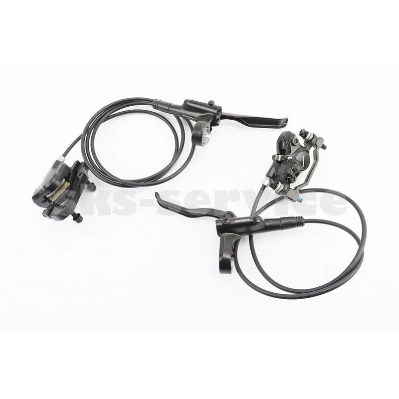 Гальмо Disk-brake гідравлічне переднє 800мм (F180мм)+заднє 1400мм (F180/R160мм), чорне BR-MT200