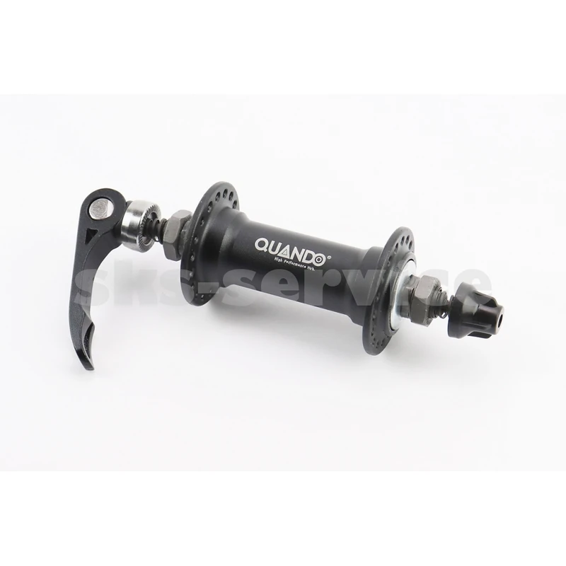 Втулка передня MTB алюмінієва 14Gx36H, V-brake, кріпл. ексцентрик, чорна KT-A15F