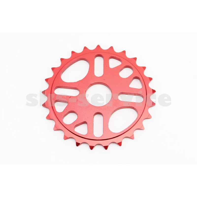 Зірка передня BMX 25Т 1/2x1/8, алюмінієва, червона KL-C206