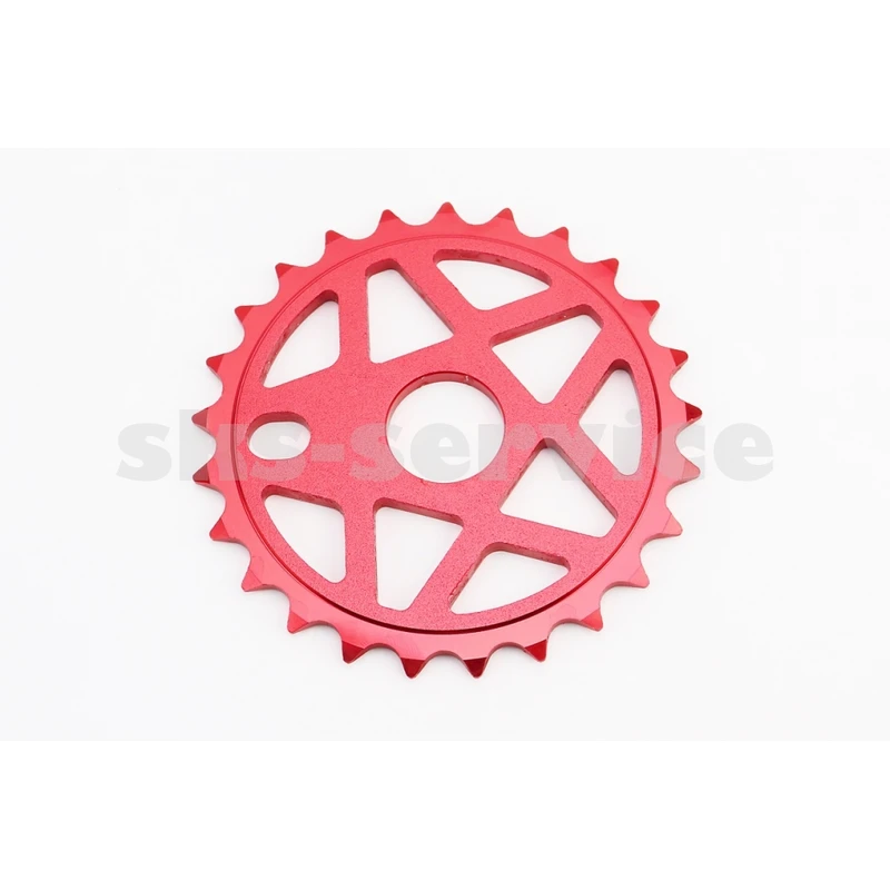 Зірка передня BMX 25Т 1/2x1/8, алюмінієва, червона KL-C215