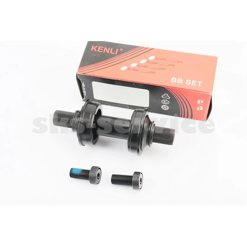 Каретка шліци BMX 48T-19мм 140мм, 2 пром-підшипники (19*41,28*11), KL-11F (American Type)