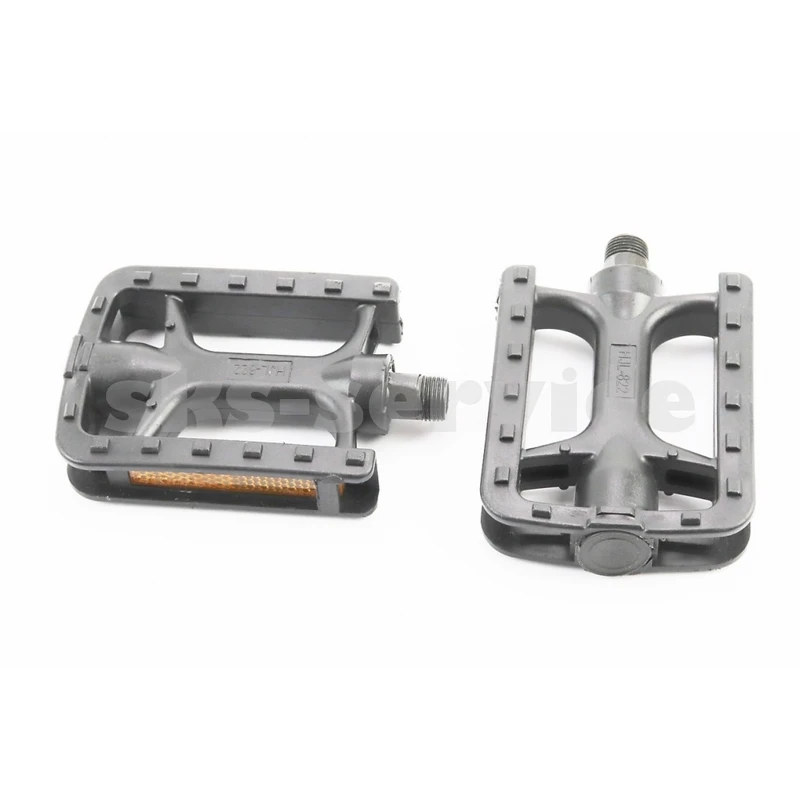 Педалі MTB 9/16 (104x72.5x23mm) пластикові, чорні HJL-822