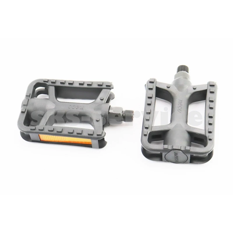 Педалі MTB 9/16 (109x76x25mm) пластикові, чорні WP-178