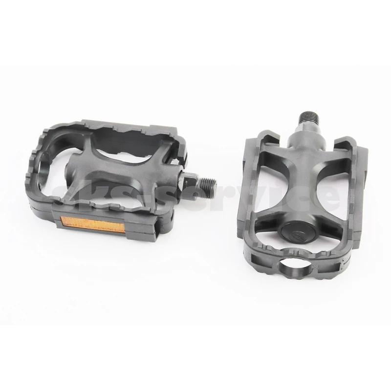 Педалі MTB 9/16 (110x77x26mm) пластикові, чорні NW-223