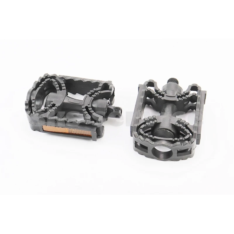 Педалі MTB 9/16 (113x78.5x23mm) пластикові, чорні PD-17