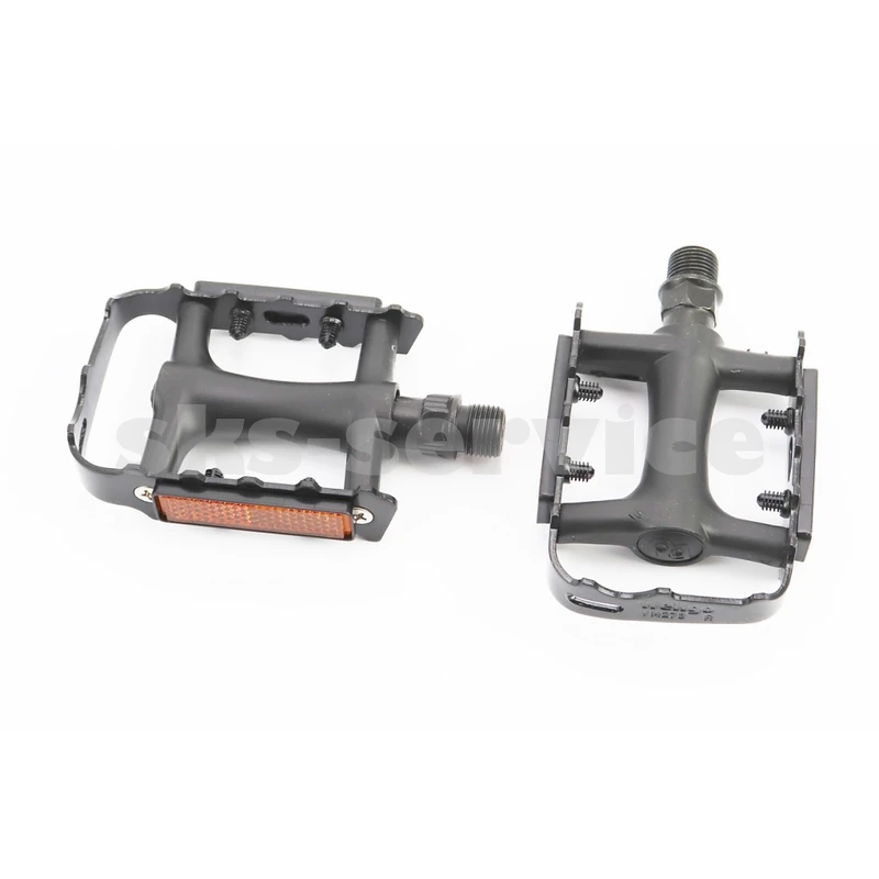 Педалі MTB 9/16 (101x70x24mm) пластико-алюмінієві, чорні VM273DU