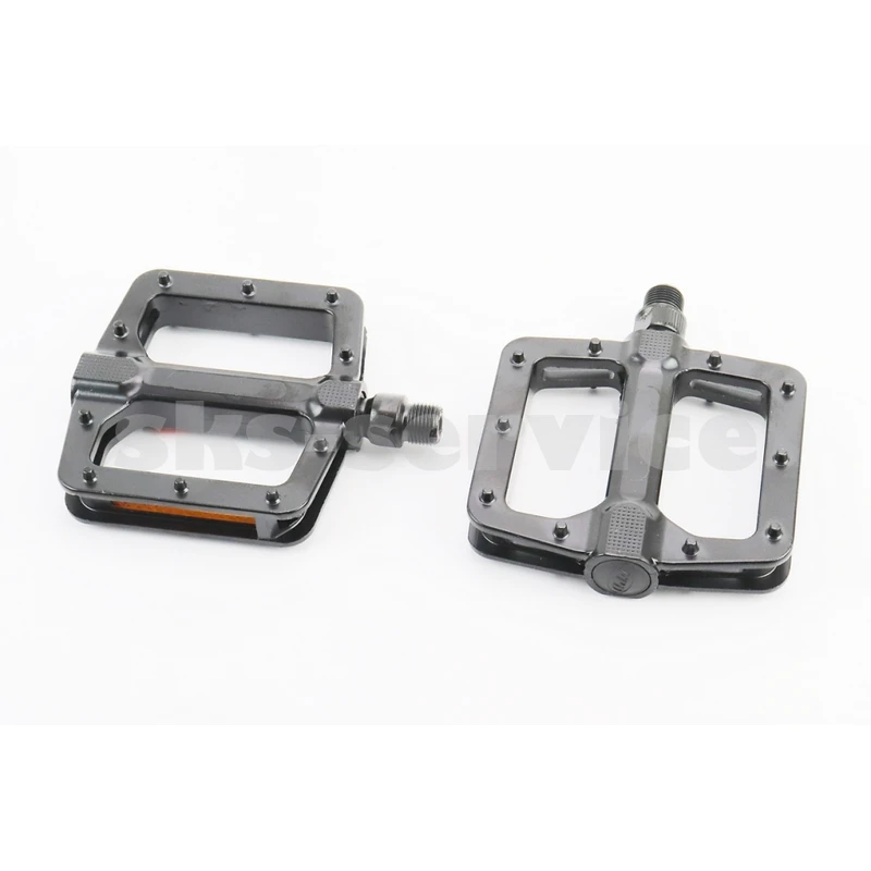 Педалі MTB широкі 9/16 (110x102x22mm) алюмінієві, чорні NWL-303