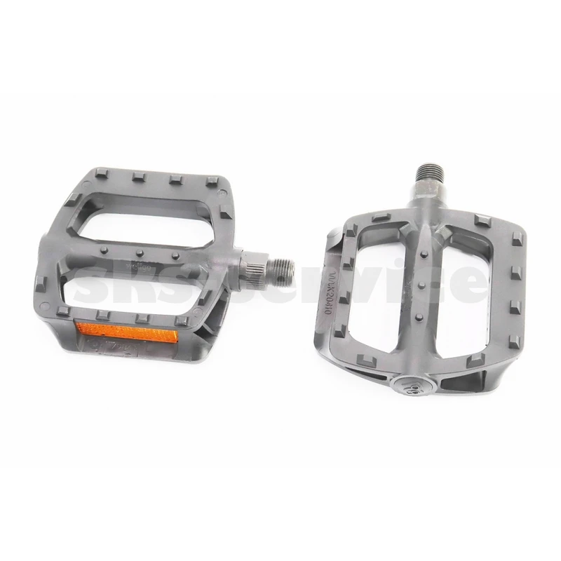 Педалі BMX 9/16 (107x95.5x25mm) пластикові, чорні LU-984DU