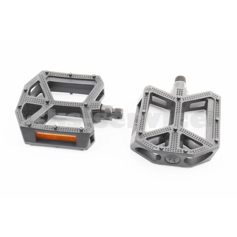 Педалі BMX 9/16 (109x96x30mm) пластикові, чорні B289DU
