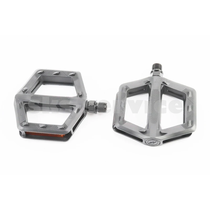 Педалі BMX 9/16 (105x102x23mm) пластикові, чорні HF-701