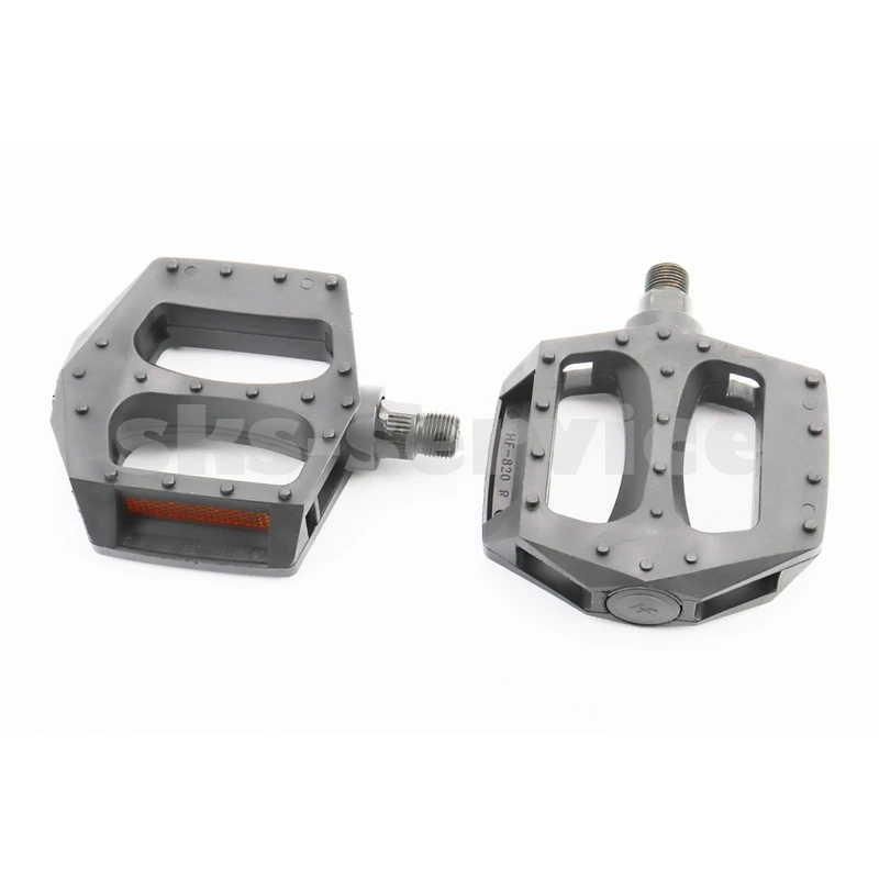 Педалі BMX 9/16 (110x100x26mm) пластикові, чорні HF-820