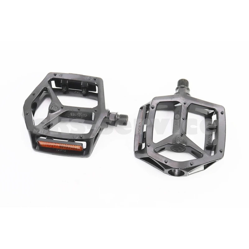 Педалі BMX 9/16 (111.5x102x22mm) алюмінієві, чорні VB-249DU