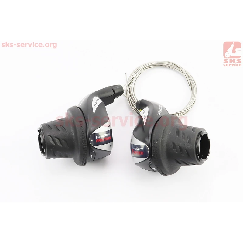 Перемикачі (грипшифт) 3x7 швидкості, чорні SL-RS 36