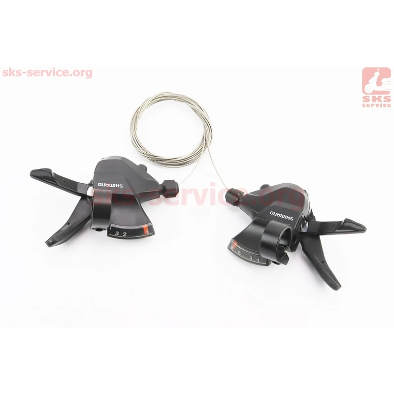 Перемикачі (манетка) 3x8 швидкості, чорні ALTUS SL-M315
