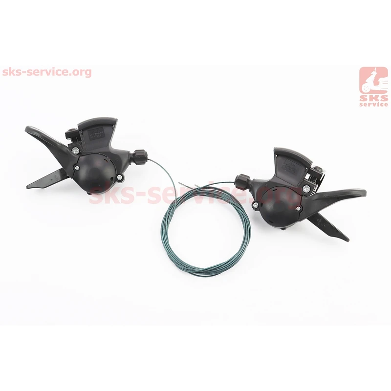 Фото 2 - Перемикачі (манетка) 3x9 швидкості, чорні ALIVIO SL-M3100