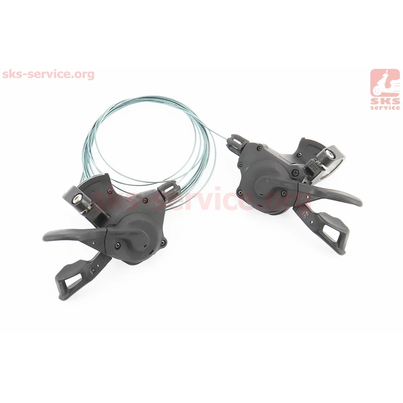 Фото 2 - Перемикачі (манетка) 3x10 швидкості, чорні DEORE SL-M6000