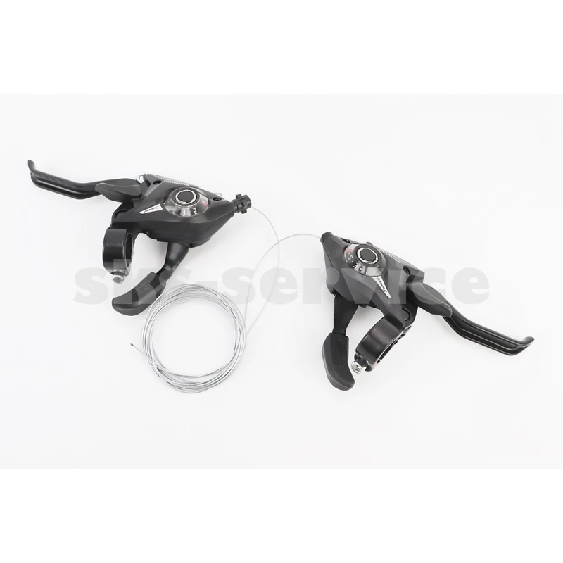 Перемикачі (моноблок) 3x7 швидкості, чорні копія (ST-EF 51)