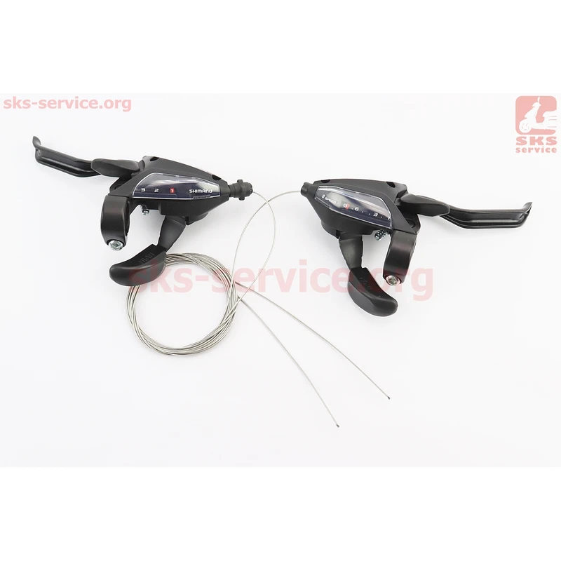 Перемикачі (моноблок) 3x8 швидкості, чорні ST-EF 500