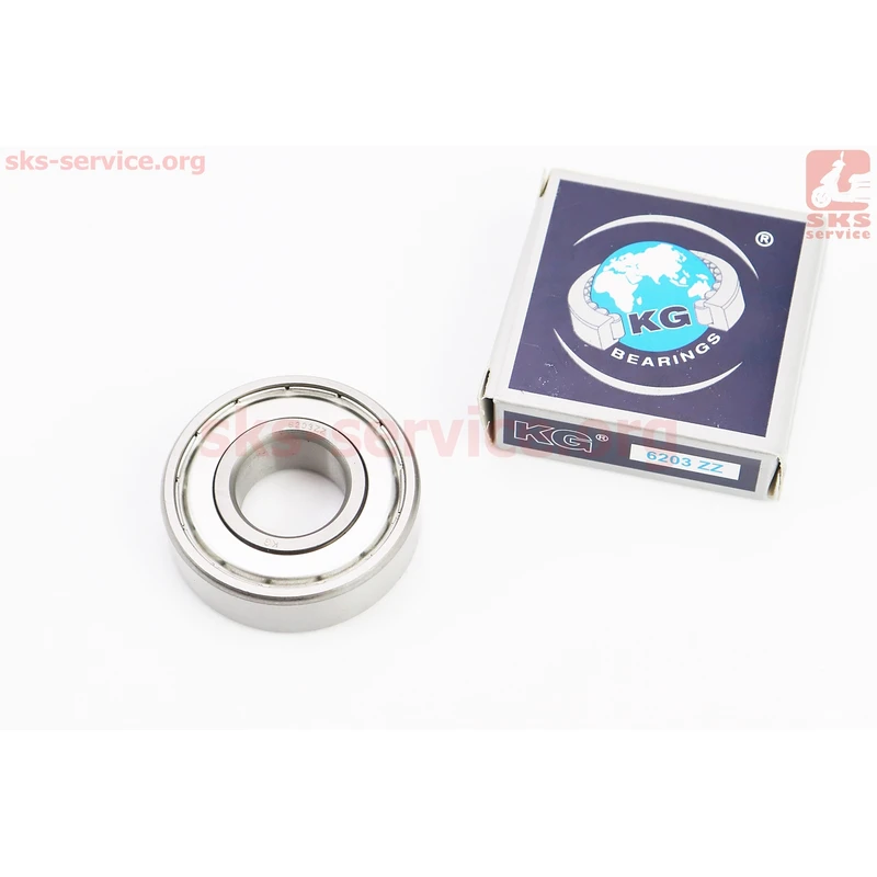 Підшипник 6203 ZZ (17х40х12) Мінськ каретки