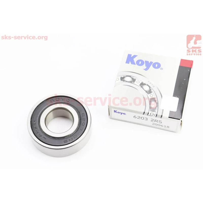 Підшипник 6203 2RS (17х40х12) Мінськ каретки