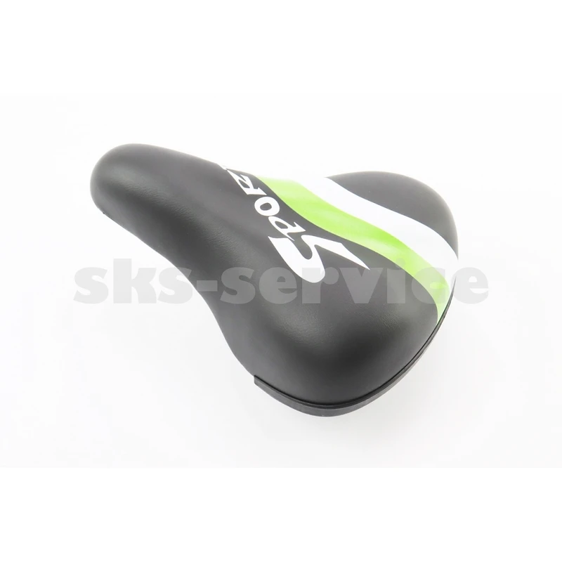 Сидіння CHILD 210x150мм, чорно-зелено-біле SPORT AZ-272BF