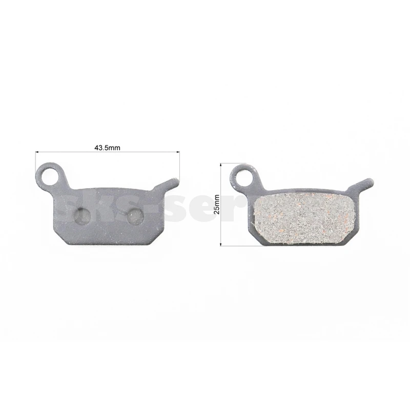 Фото 2 - Гальмівні колодки Disk-brake (Formula 4Racing/B4, 4-piston O2, 2-piston B4), чорні YL-1017