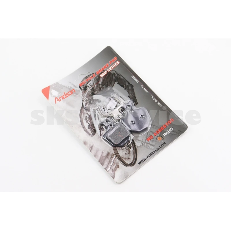 Гальмівні колодки Disk-brake (Formula Oro Hydraulic), чорні YL-1027