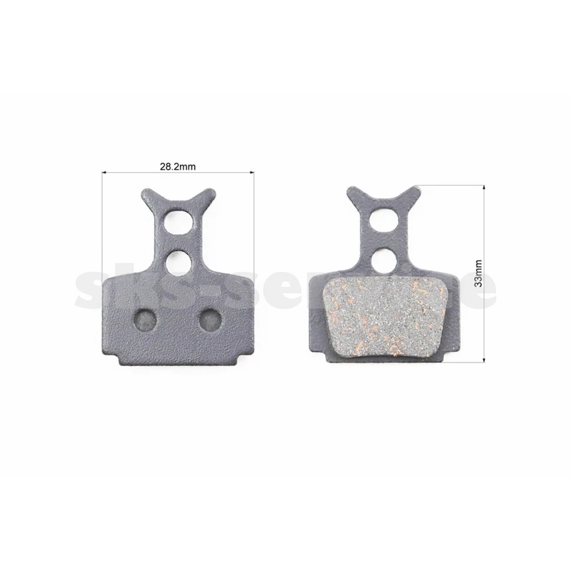Фото 2 - Тормозные колодки Disk-brake (Formula The one, R1, Mega), черные YL-1034