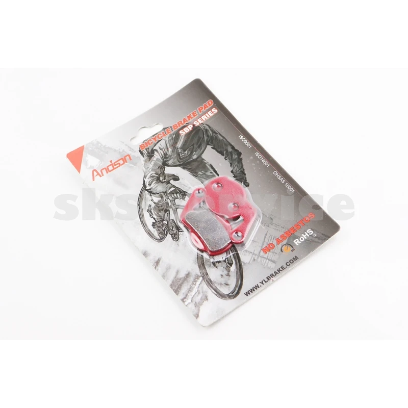 Тормозные колодки Disk-brake (Magura marta 2009, Louise 2007, Julie HP), красные YL-1006