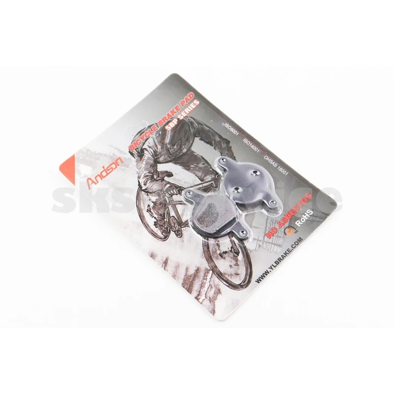Гальмівні колодки Disk-brake (Magura LOUISE FR, 2002-2006, CLARA 2001-2002), чорні YL-1012