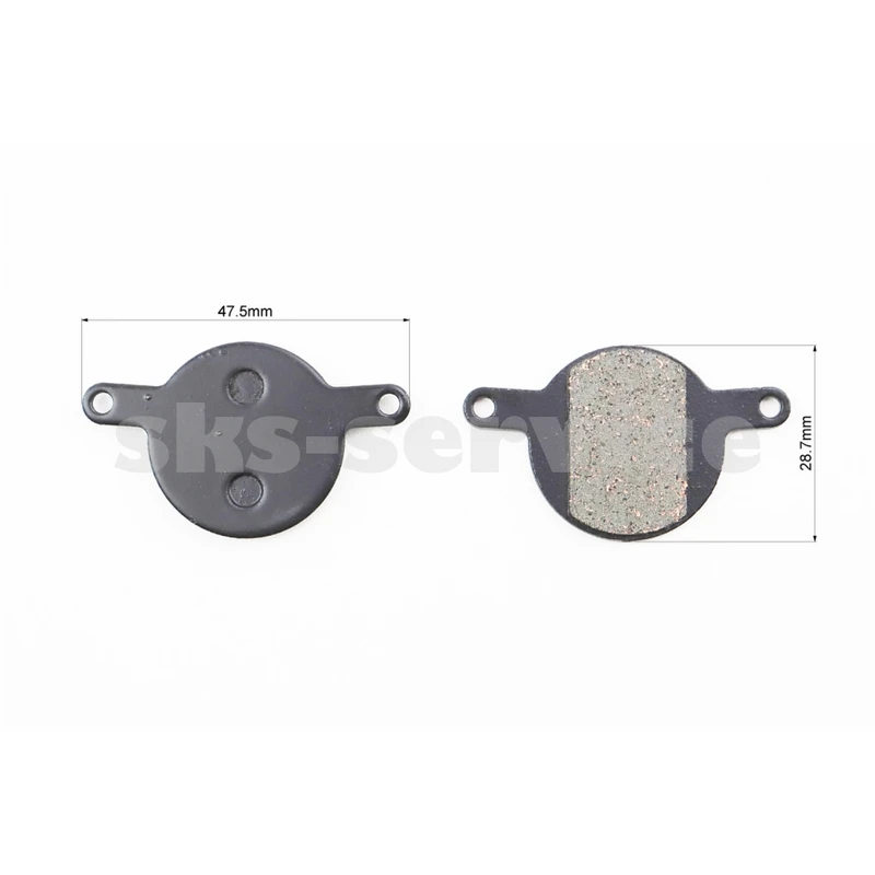 Фото 2 - Тормозные колодки Disk-brake (Magura Julie 2001-2008), черные YL-1047