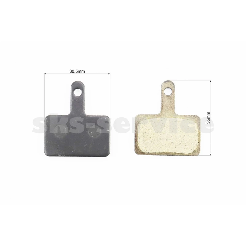 Фото 2 - Гальмівні колодки Disk-brake (Shimano BR-M416,575,495,486,485,446,445,395,375), чорні