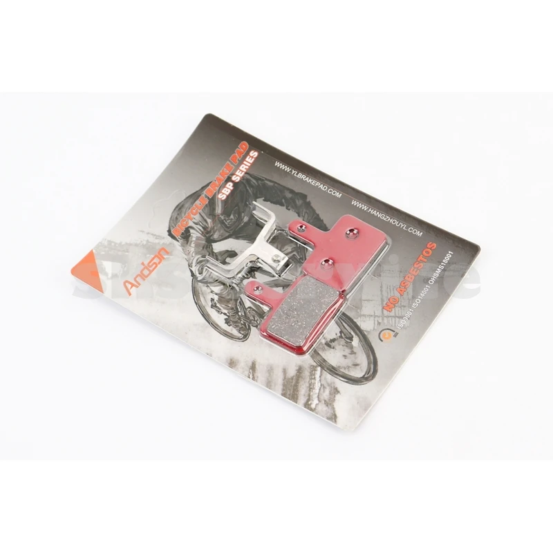 Гальмівні колодки Disk-brake (Shimano BR-M416,575,495,486,485,446,445,395,375), червоні YL-1001