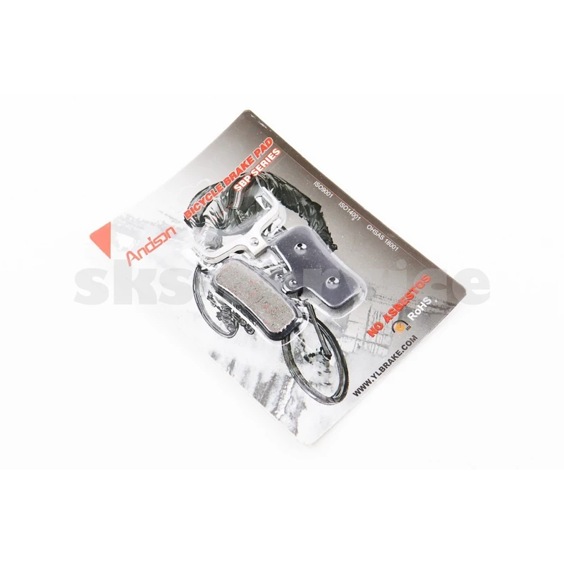 Гальмівні колодки Disk-brake (Shimano Saint 2009, zee), чорні YL-1039