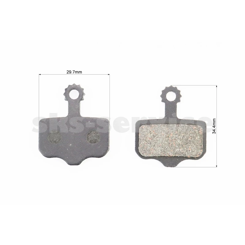 Фото 2 - Гальмівні колодки Disk-brake (Sram XX, Avid Elixir 3,5, Elixir R, CR), чорні YL-1002