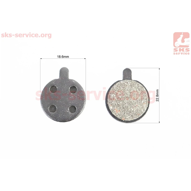 Фото 2 - Гальмівні колодки Disk-brake (Xiaomi Mijia M365 Pro, Zoom DB250,350,450,550), чорні YL-1013
