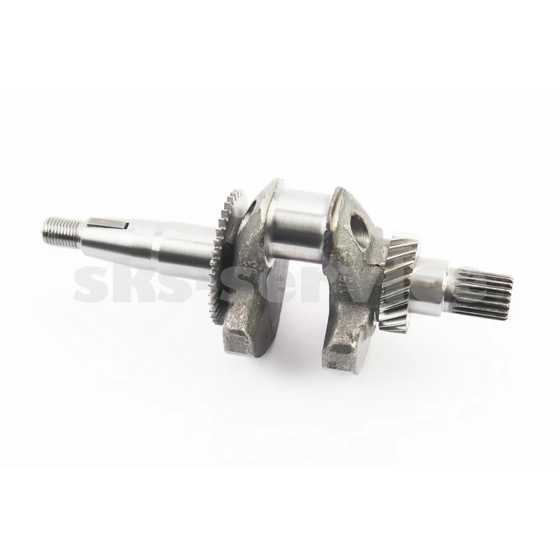 Колінвал 168FB-L (Dшийки-30mm, H-84mm, L-210mm) під шліць, для двигуна з знижувальним редуктором